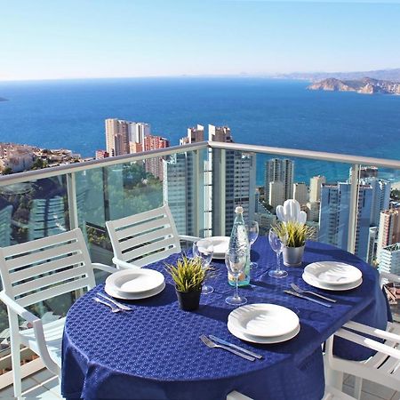High Rise Apartment On The 39Th Floor With Private Terrace And Sea Views Benidorm Luaran gambar