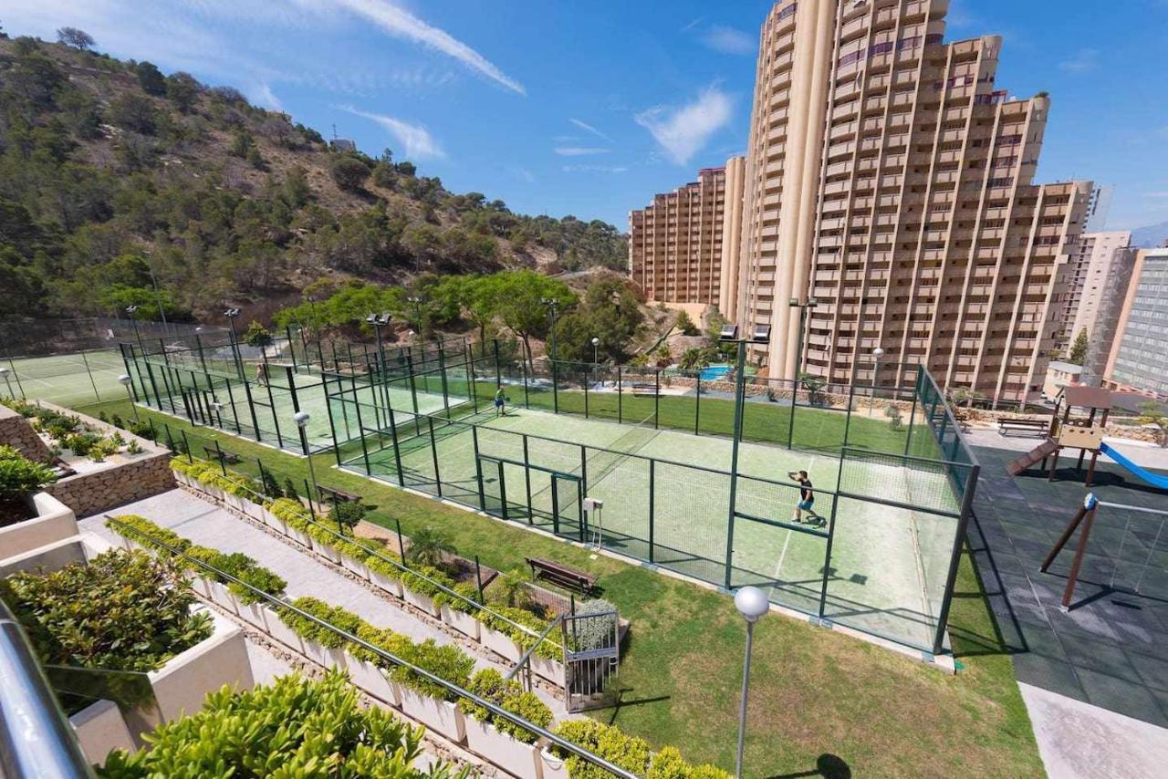 High Rise Apartment On The 39Th Floor With Private Terrace And Sea Views Benidorm Luaran gambar