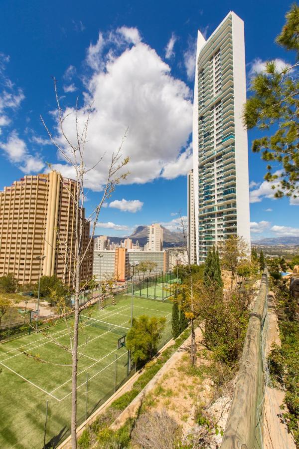 High Rise Apartment On The 39Th Floor With Private Terrace And Sea Views Benidorm Luaran gambar