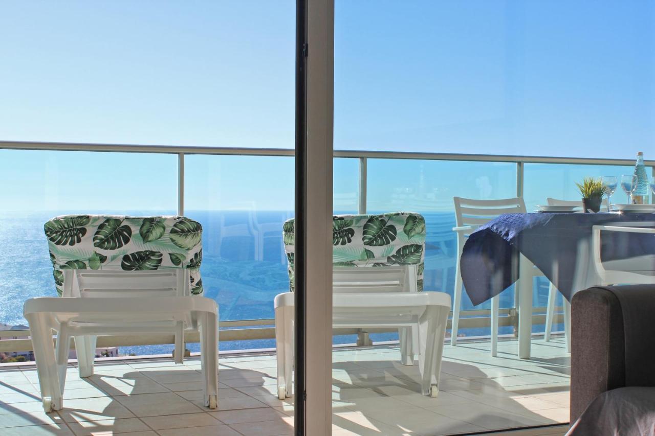 High Rise Apartment On The 39Th Floor With Private Terrace And Sea Views Benidorm Luaran gambar